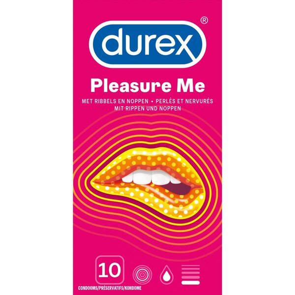 Kondomi Durex Pleasure Me<br>Medicinski pripomoček - 10 kosov