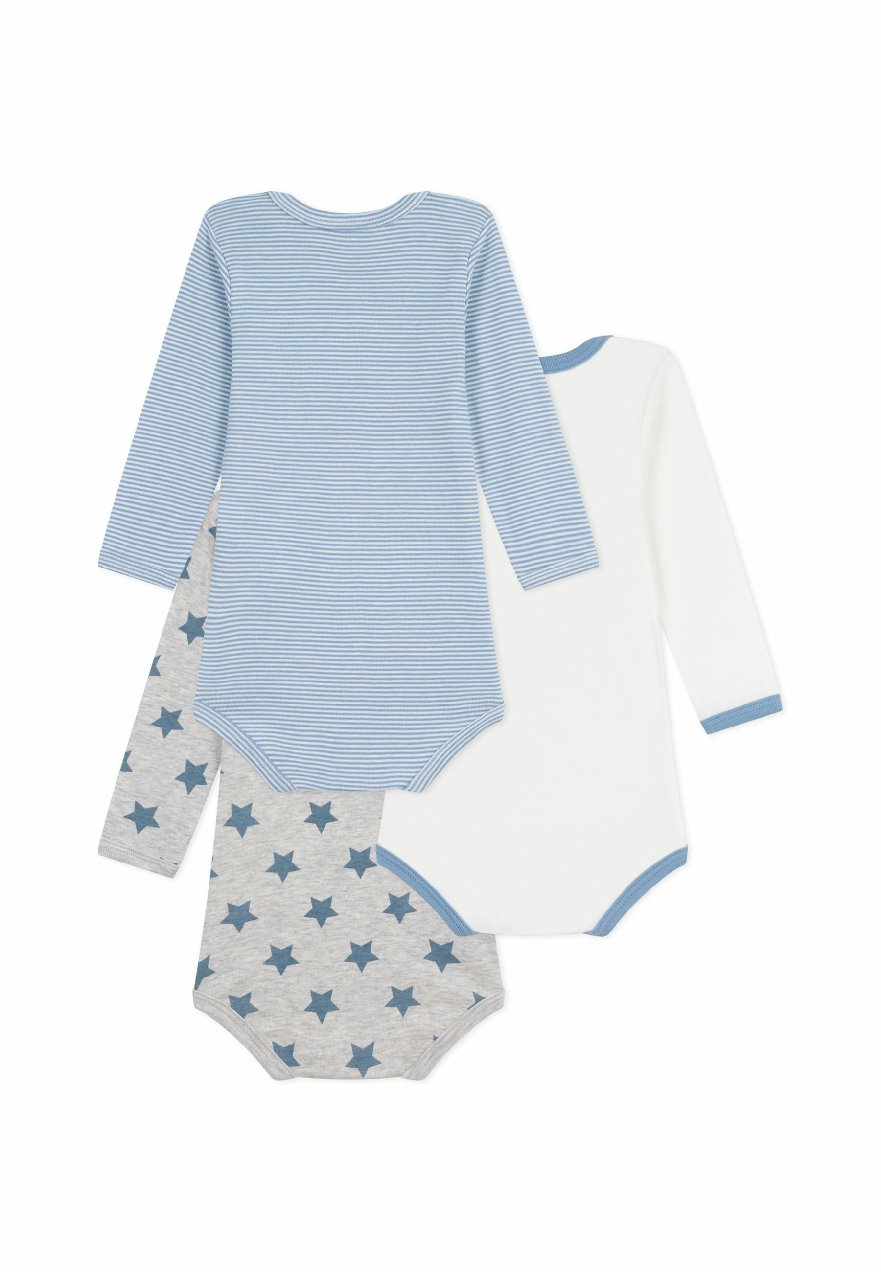 Petit Bateau 3 PACK UNISEX - Body - veelkleurig