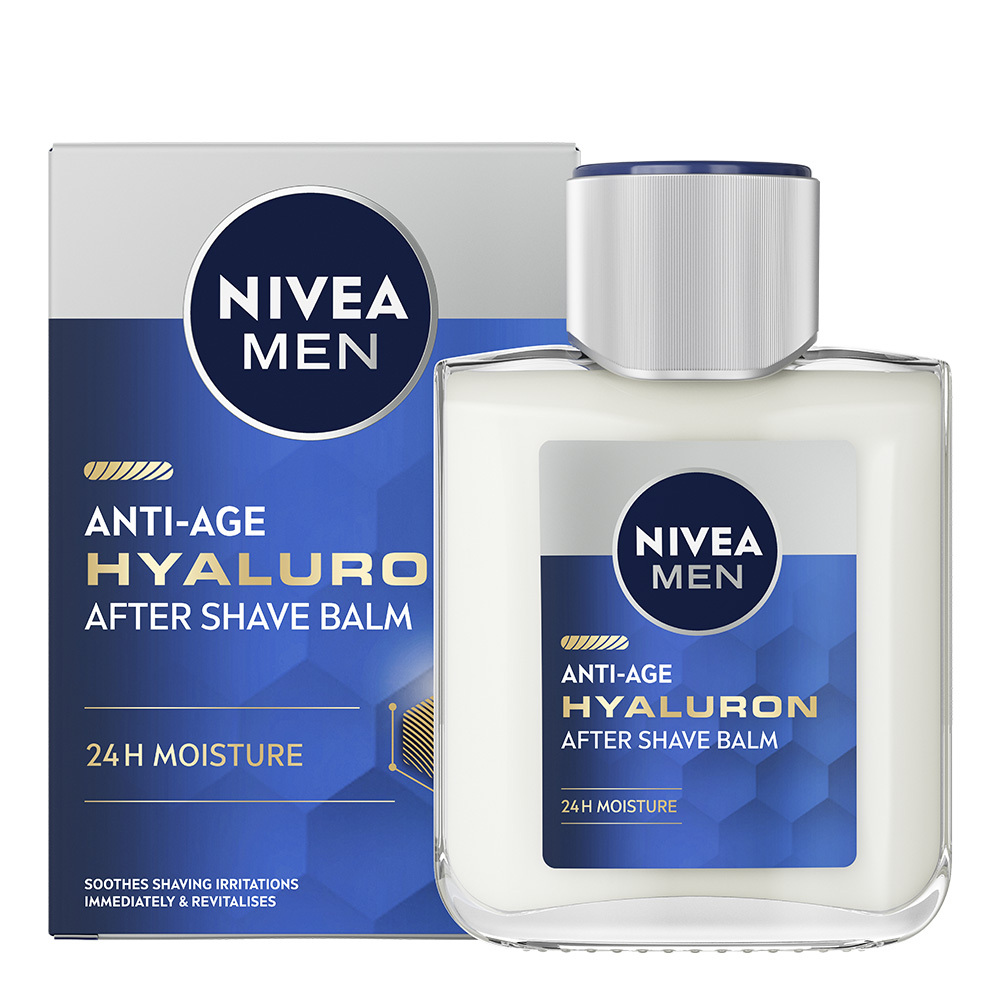 NIVEA borotválkozás utáni arcbalzsam Hyaluron tartalmú ránctalanító 100 ml