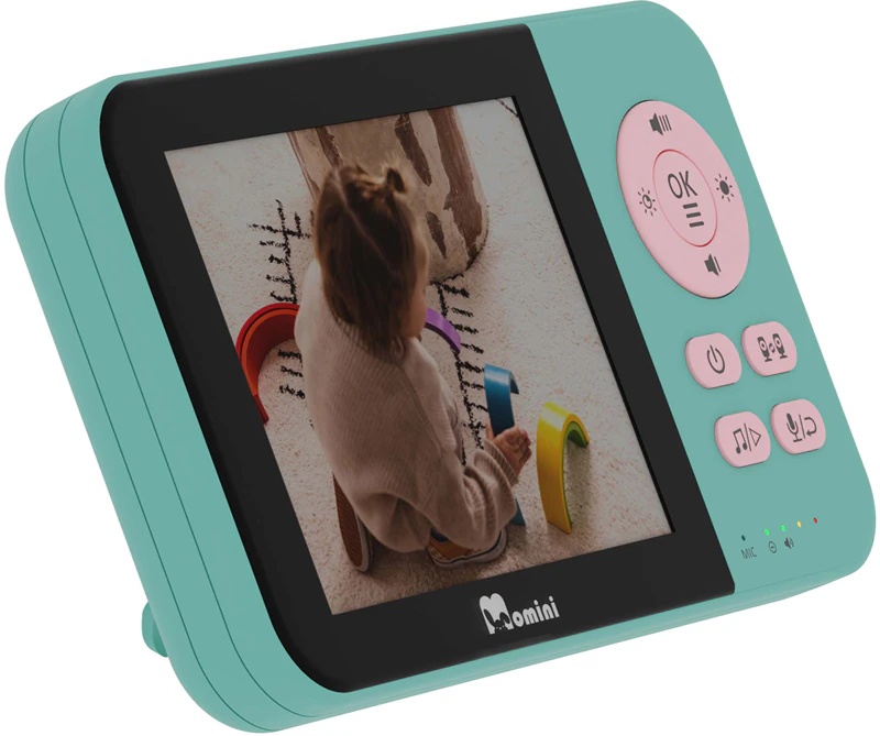 Momini BlissView bērnu monitors ar digitālo audio bērnu monitoru