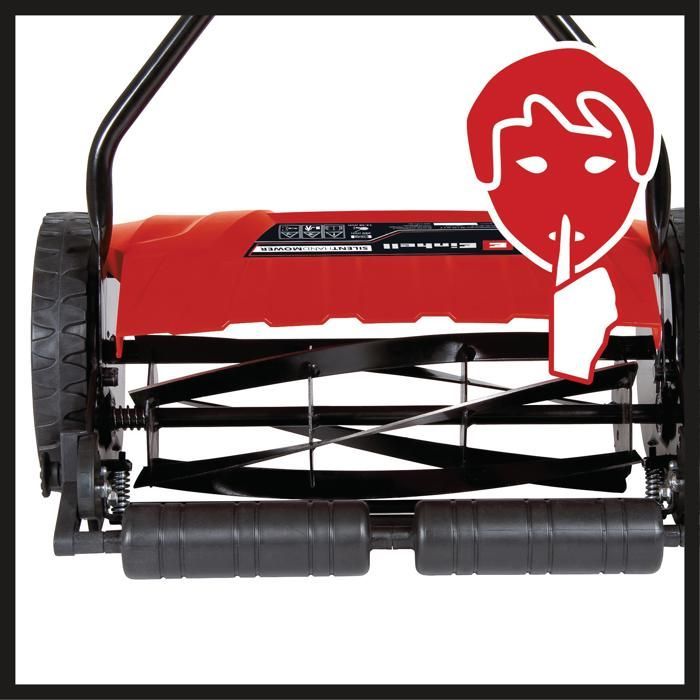 Einhell GC-HM 38 SF Manual Lawnmower (up to 250 m², cutting height adjustment from 13 to 38 mm, grass catcher: 26L)