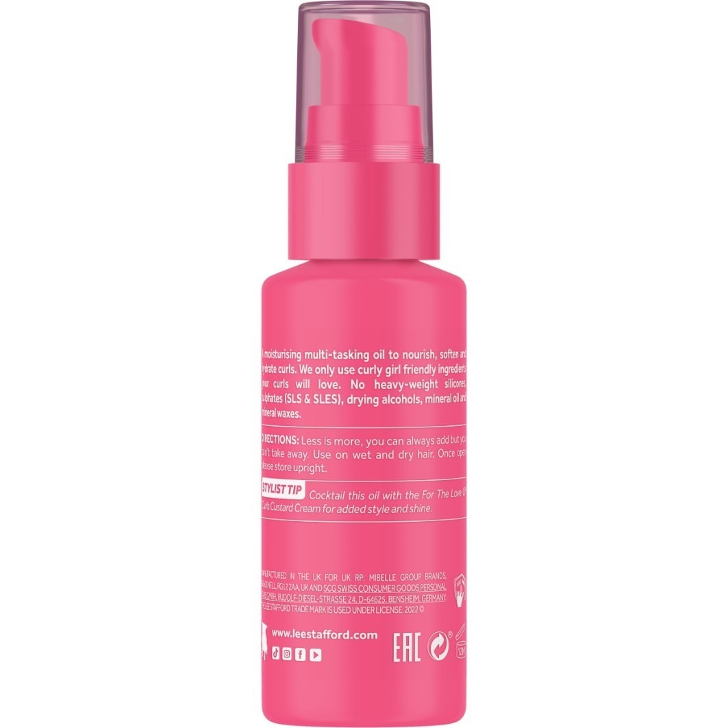 Lee Stafford -hiusöljy, pörröisyys ja kiilto - 50 ml