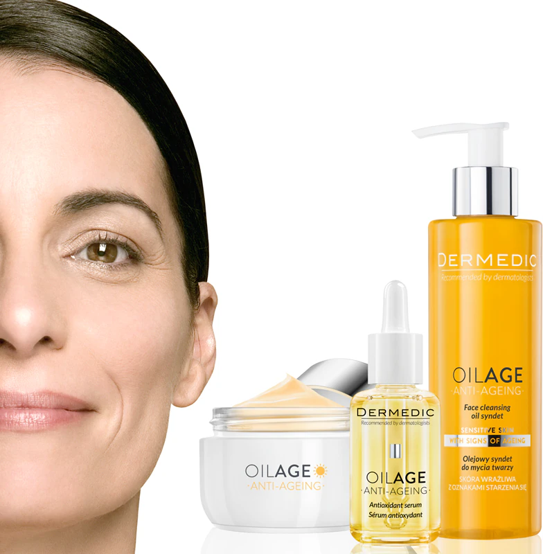 Dermedic Oilage Creme de Dia Nutritivo Antienvelhecimento que Restaura a Densidade da Pele