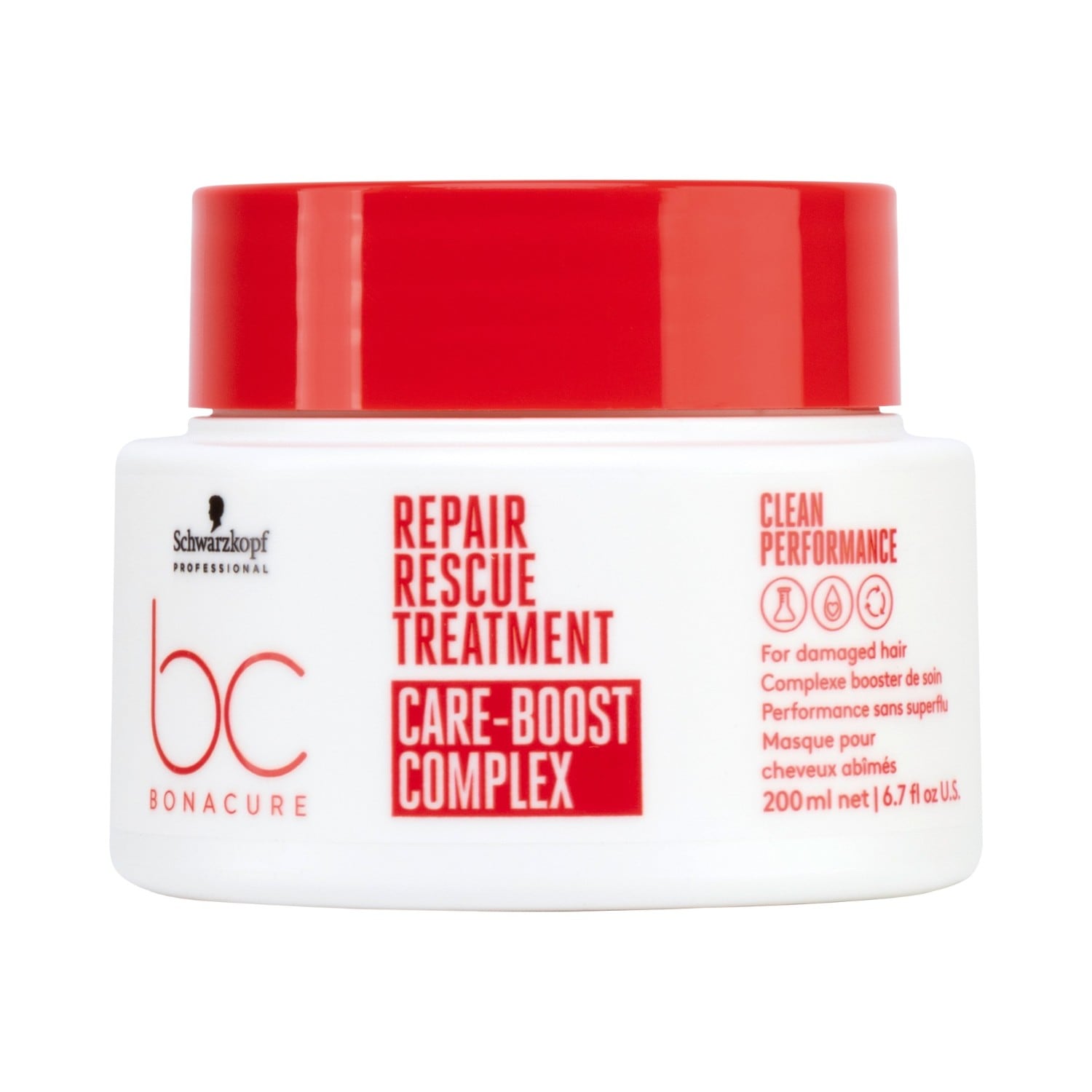 Mascarilla capilar Schwarzkopf Professional BC BONACURE Repair Rescue con arginina - 200 ml