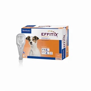 VIRBAC Effitix Spoton Klein (4 x 10 kg) 4 pipetten