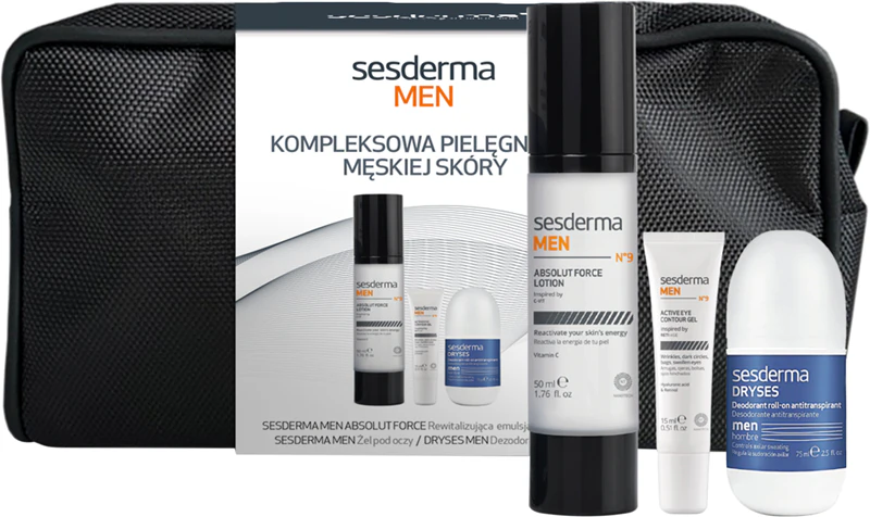 Conjunto Sesderma Men, presente de Natal para homens.