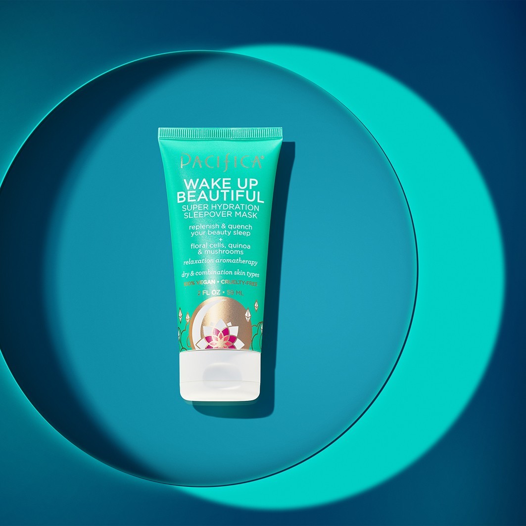 Pacifica платнена маска Wake Up Beautiful супер хидратантна ноћна маска - 59 мл