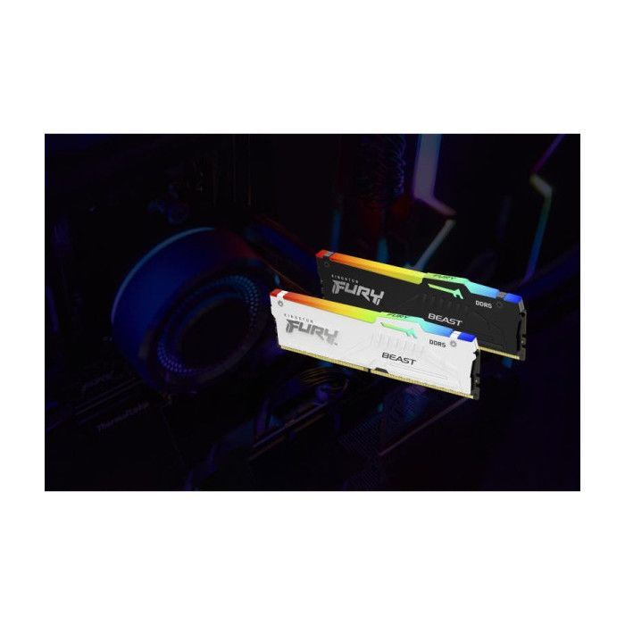 RAM-muisti - KINGSTON - FURY Beast - 16GB - DDR5 - 6000MT/s CL36 RGB