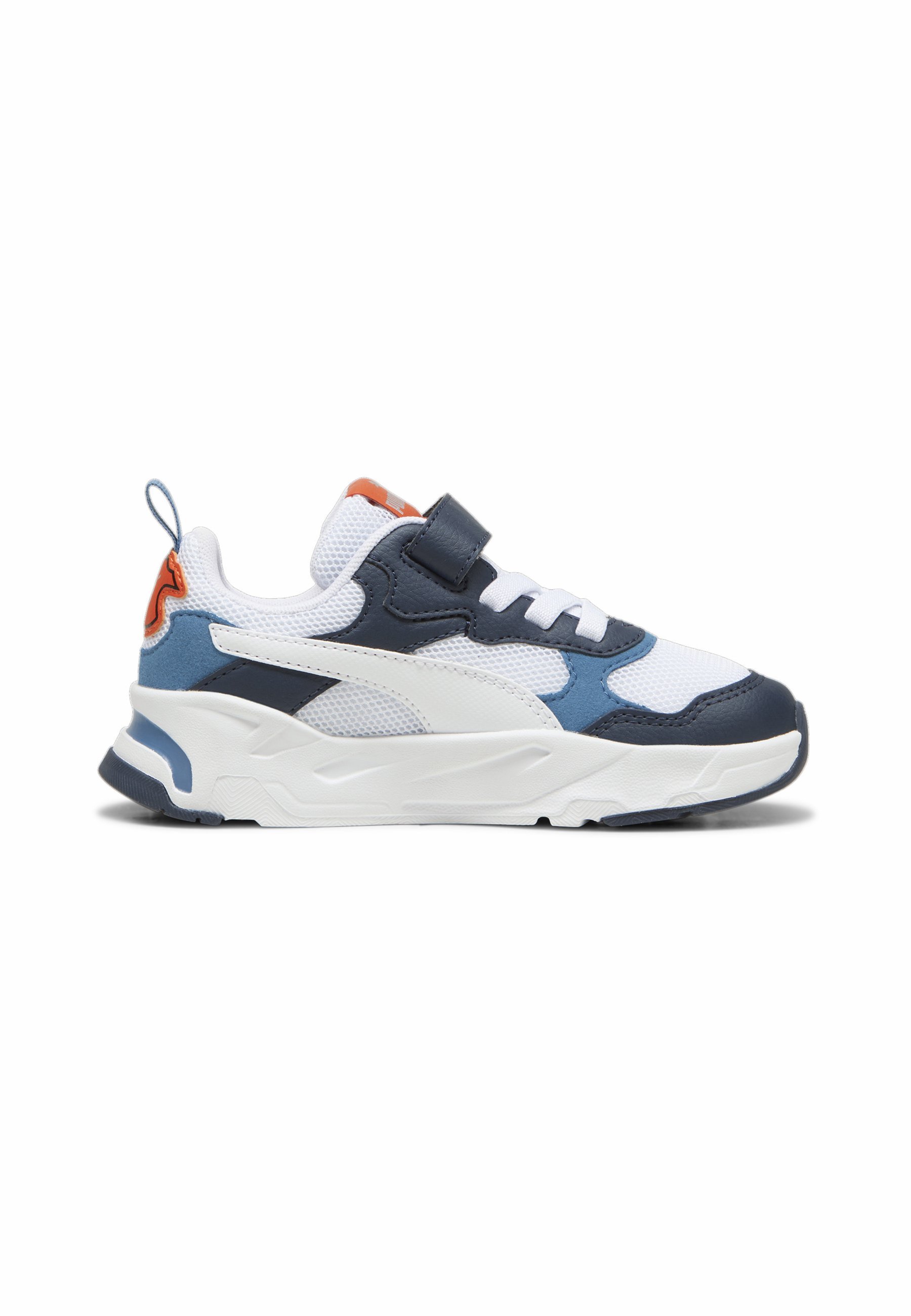 Puma TRINITY UNISEX - Sneakers - club navy wit rood majestueus blauw horizon