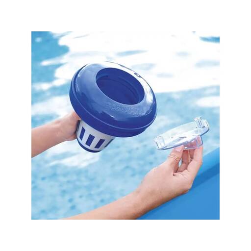 Dispensador Cloro Flotante Ajustable Grande 16,5 Cm.