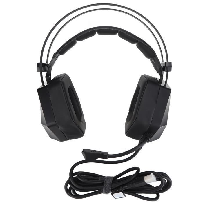 Auriculares para juegos TBEST THS300 A3 Pro - RGB - Sonido envolvente 7.1 - Micrófono con cancelación de ruido