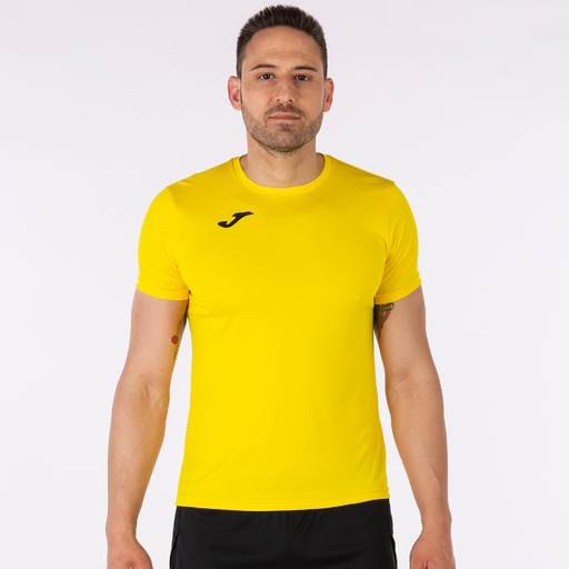 Camiseta Manga Corta Joma Record II Amarillo