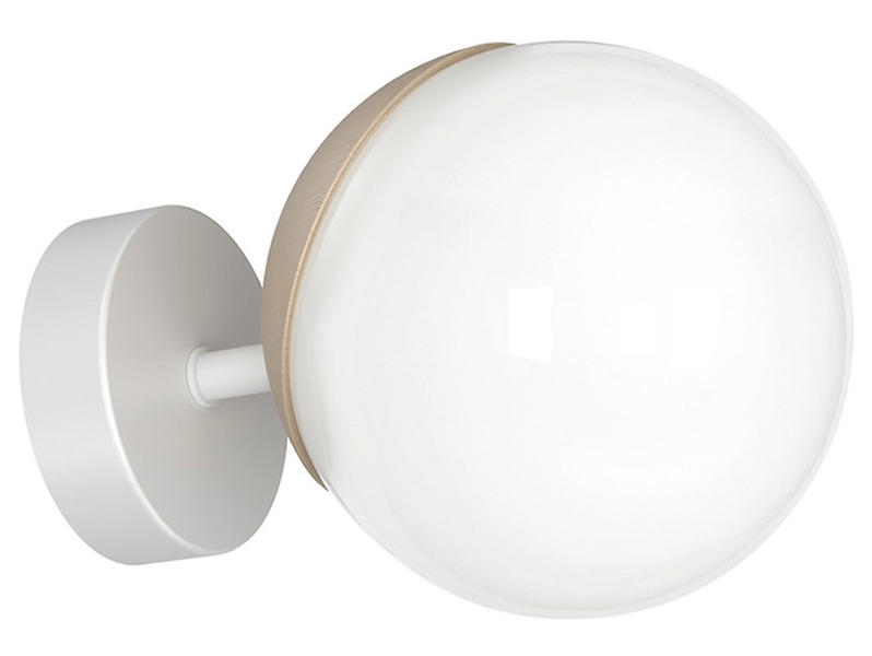 Kinkiet Sfera metalowy biały