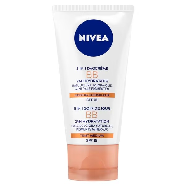 NIVEA 5-u-1 SPF15 BB krema za srednji ton kože<br>50ml - Svi tipovi kože