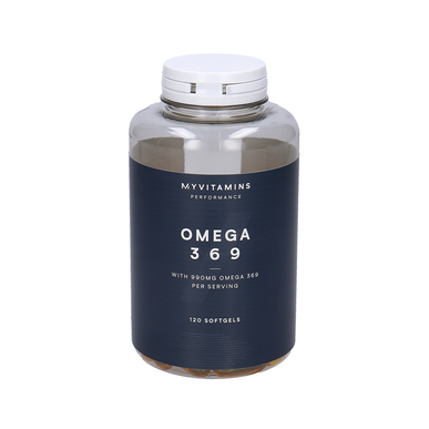 My Protein Kapsler Omega 3-6-9 Myvitamins Performance 120 kapsler