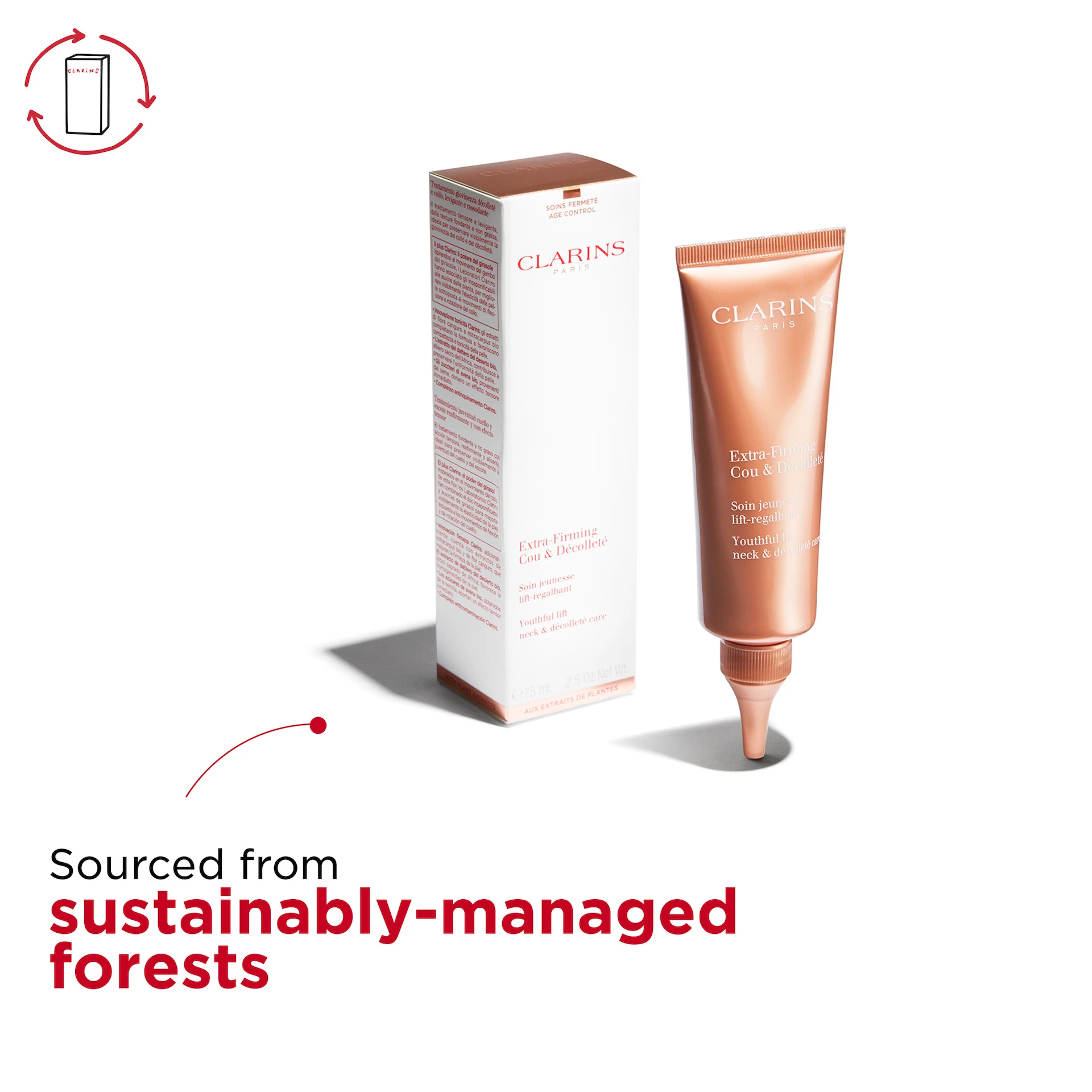 Extra-feszesítő nyak- és dekoltázskrém 75 ml - Clarins