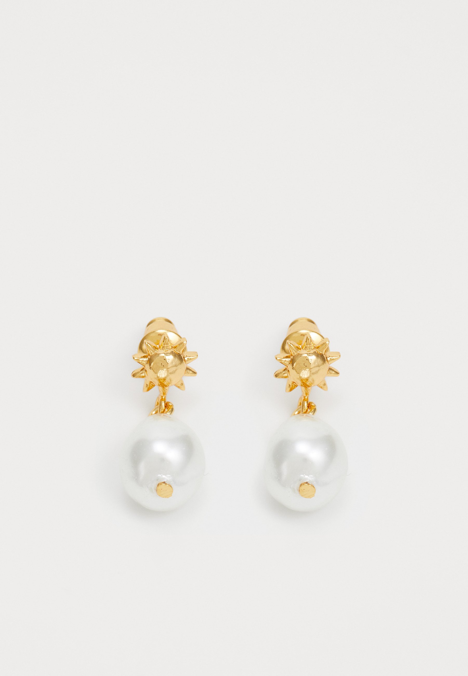 Orecchini Orelia MINI MOLTEN SUN DROP - color oro pallido
