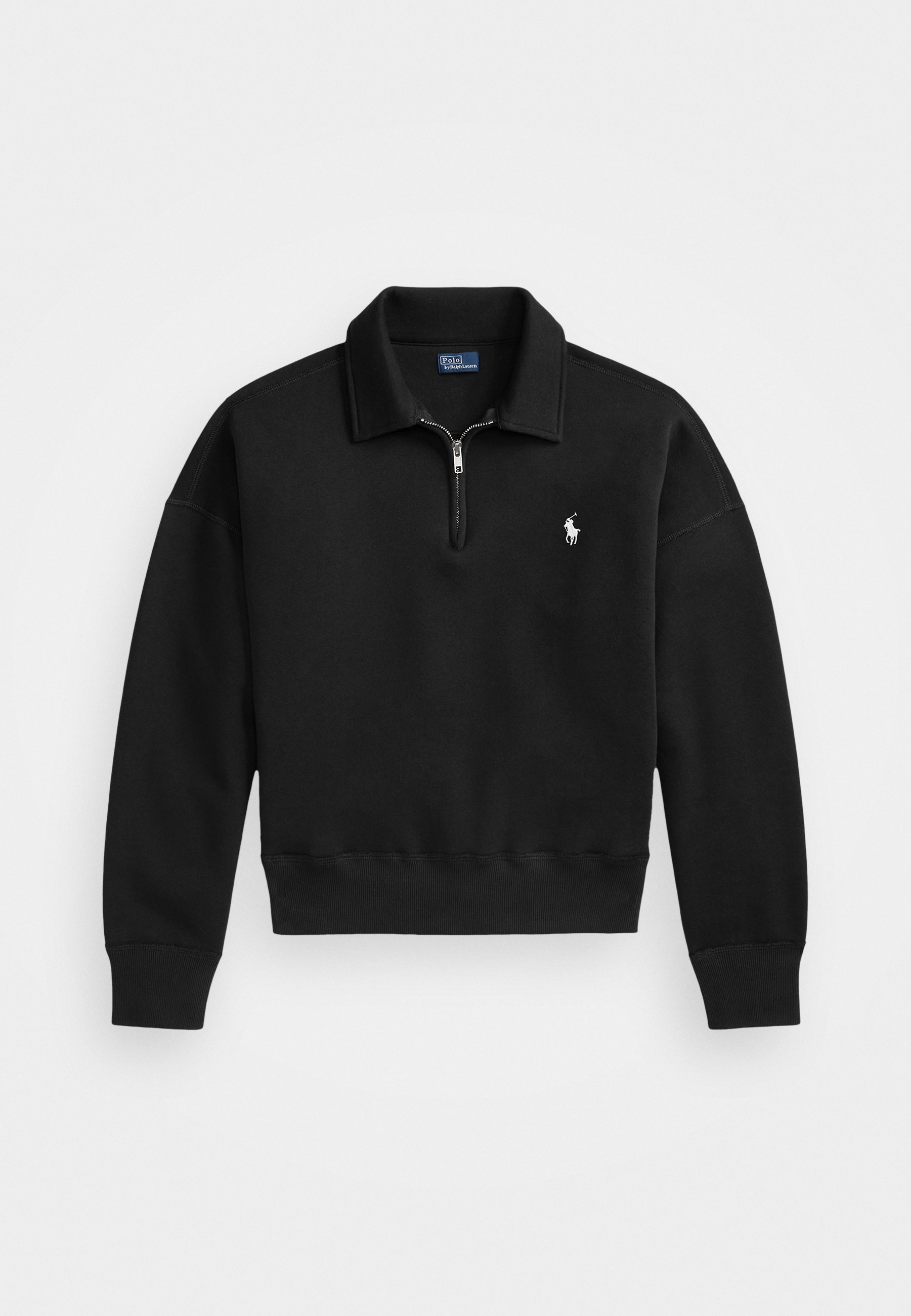 Polo Ralph Lauren FLEECE QUARTER ZIP - Sweatshirt - zwart