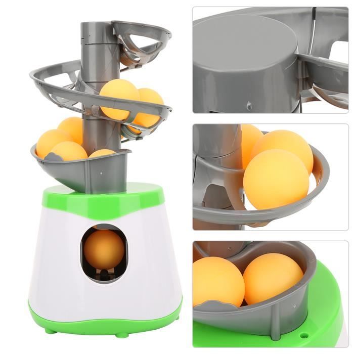 Lanciatore di palline da ping pong - SALALIS - Automatico - Leggero - Portatile - 10 palline incluse