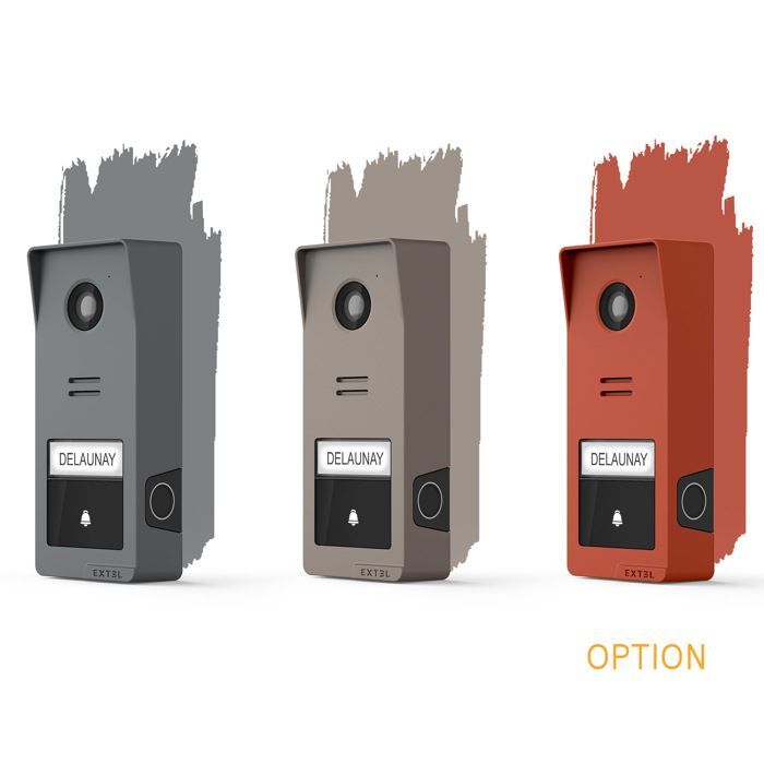 Visiophone sans fil connecté avec accès par empreinte digitale - Wave 3 - Extel - 720337