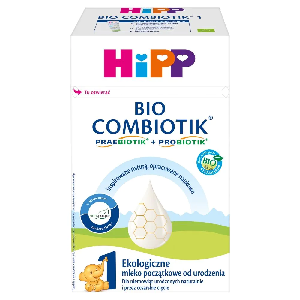 Hipp 1 BIOCombiotik Ekoligiczne Mleko Początkowe