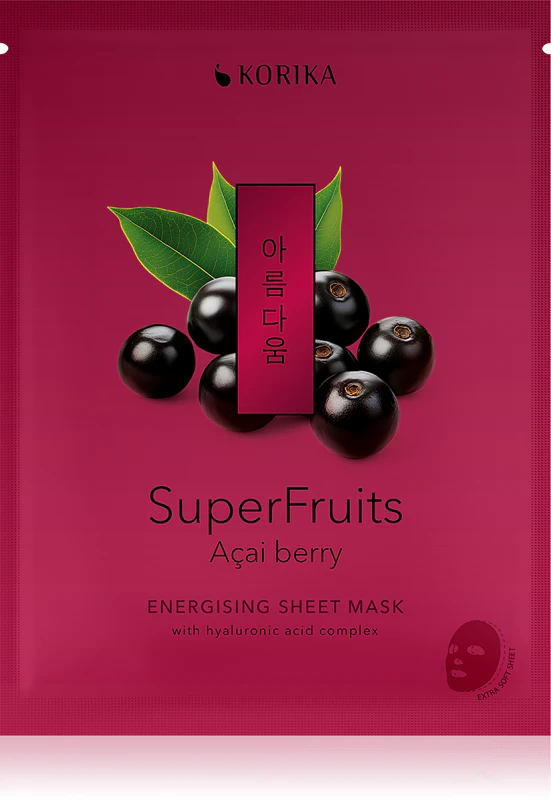 Sada pleťových masiek KORIKA SuperFruits