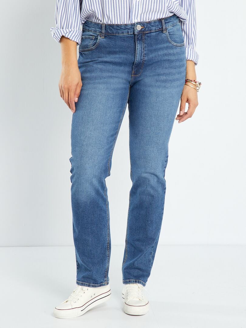 Calça jeans regular tamanho L32 - AZUL