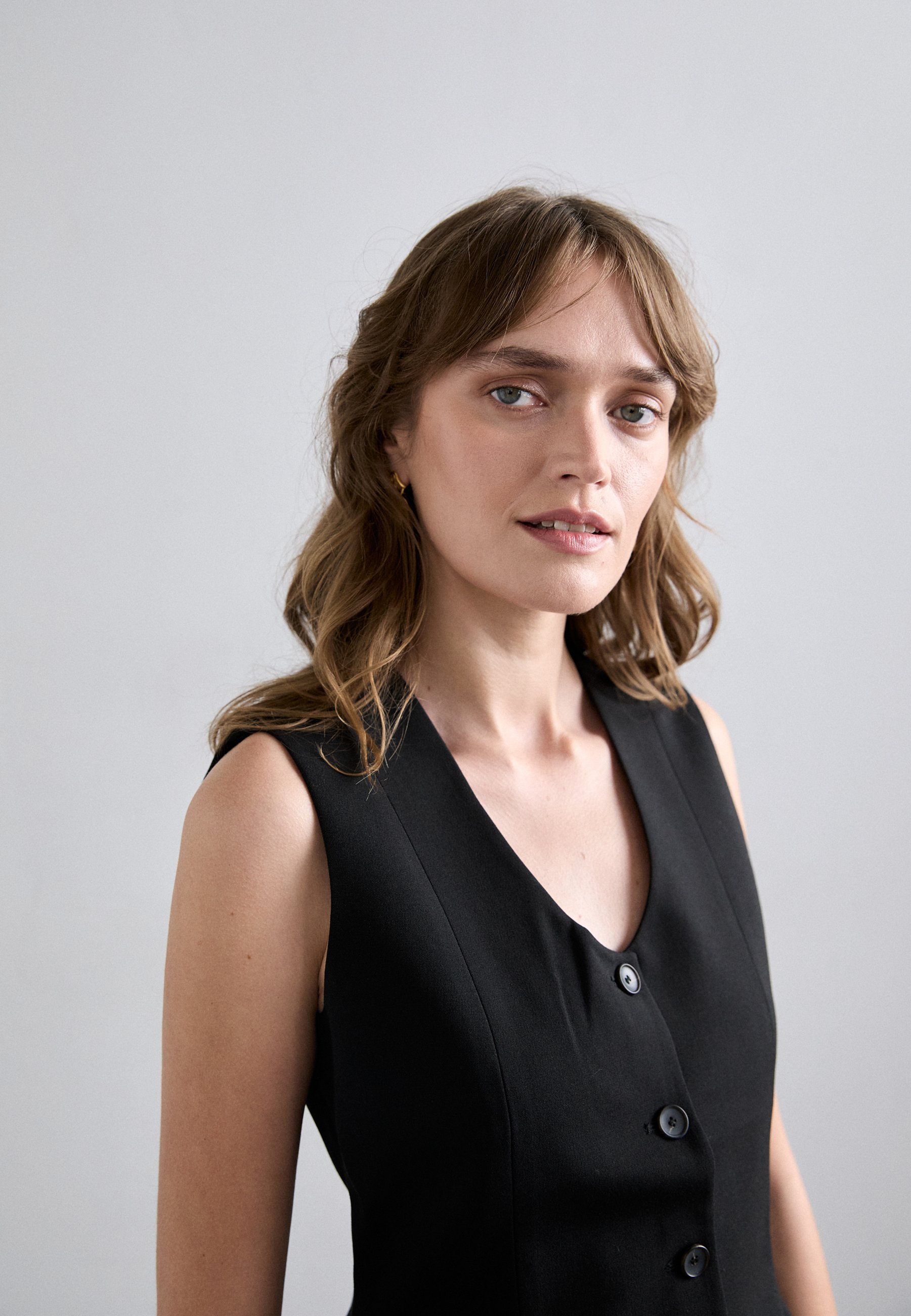Door Malene Birger MERLIN - Vest - zwart