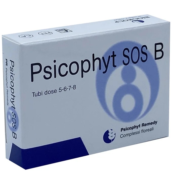 BIOGROUP Psicophyt Remedy SOS B 4 tuby s globulemie