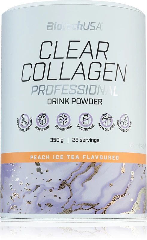 BioTechUSA Clear Collagen Profesionalni prehranski dodatek v prahu za pripravo kolagenskega napitka
