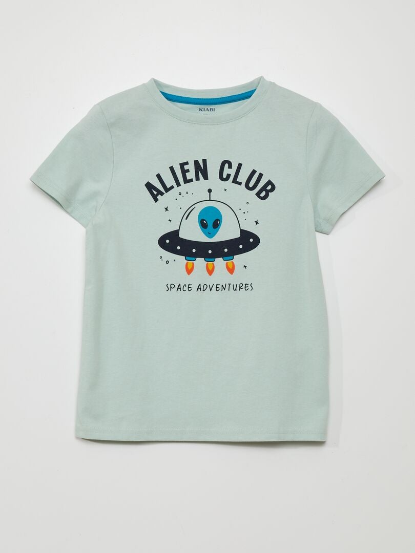Set van 3 jersey T-shirts - BLAUW