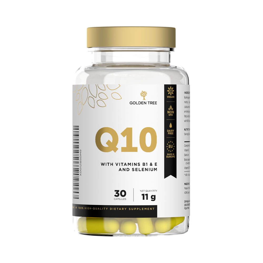 Suplemento alimenticio Golden Tree Q10 - 30 cápsulas