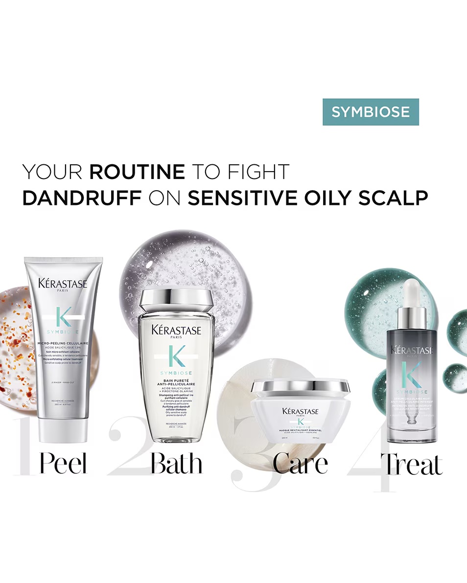 KÉRASTASE SYMBIOSE MASQUE REVITALISANT ESSENTIEL Mască anti-mătreață revitalizantă intensă
