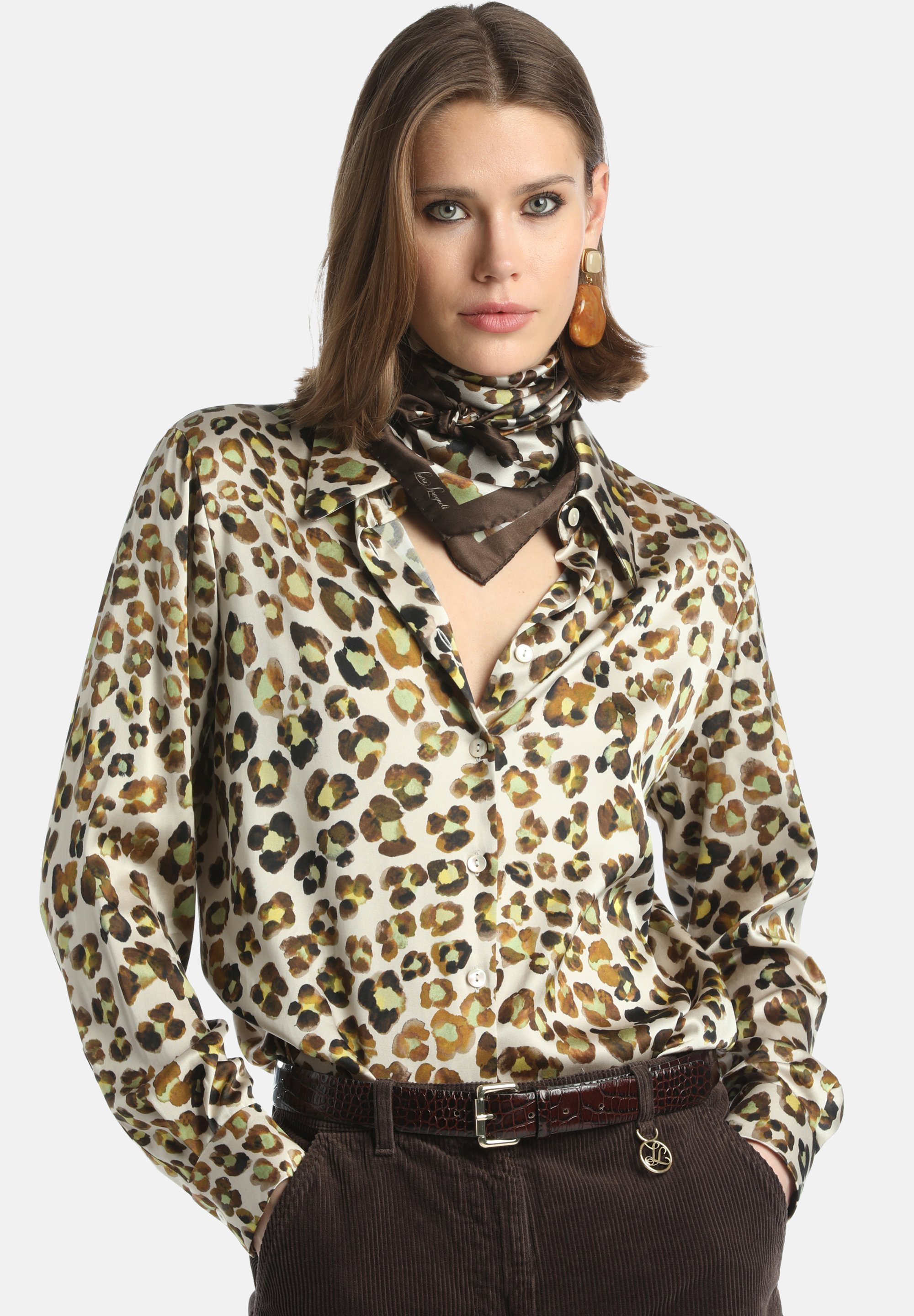 Luisa Spagnoli RINOMATO - Sciarpa - beige marrone