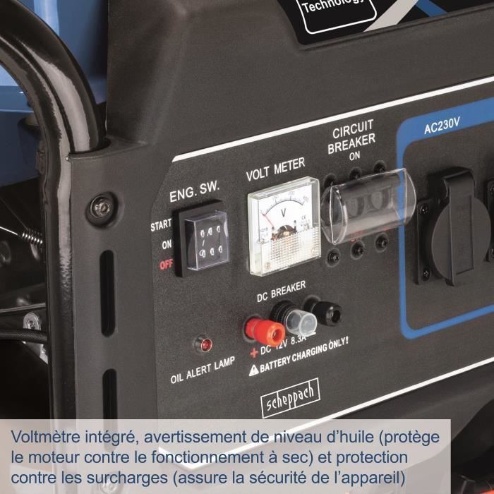 5500W Generator - SG7100x - SCHEPPACH