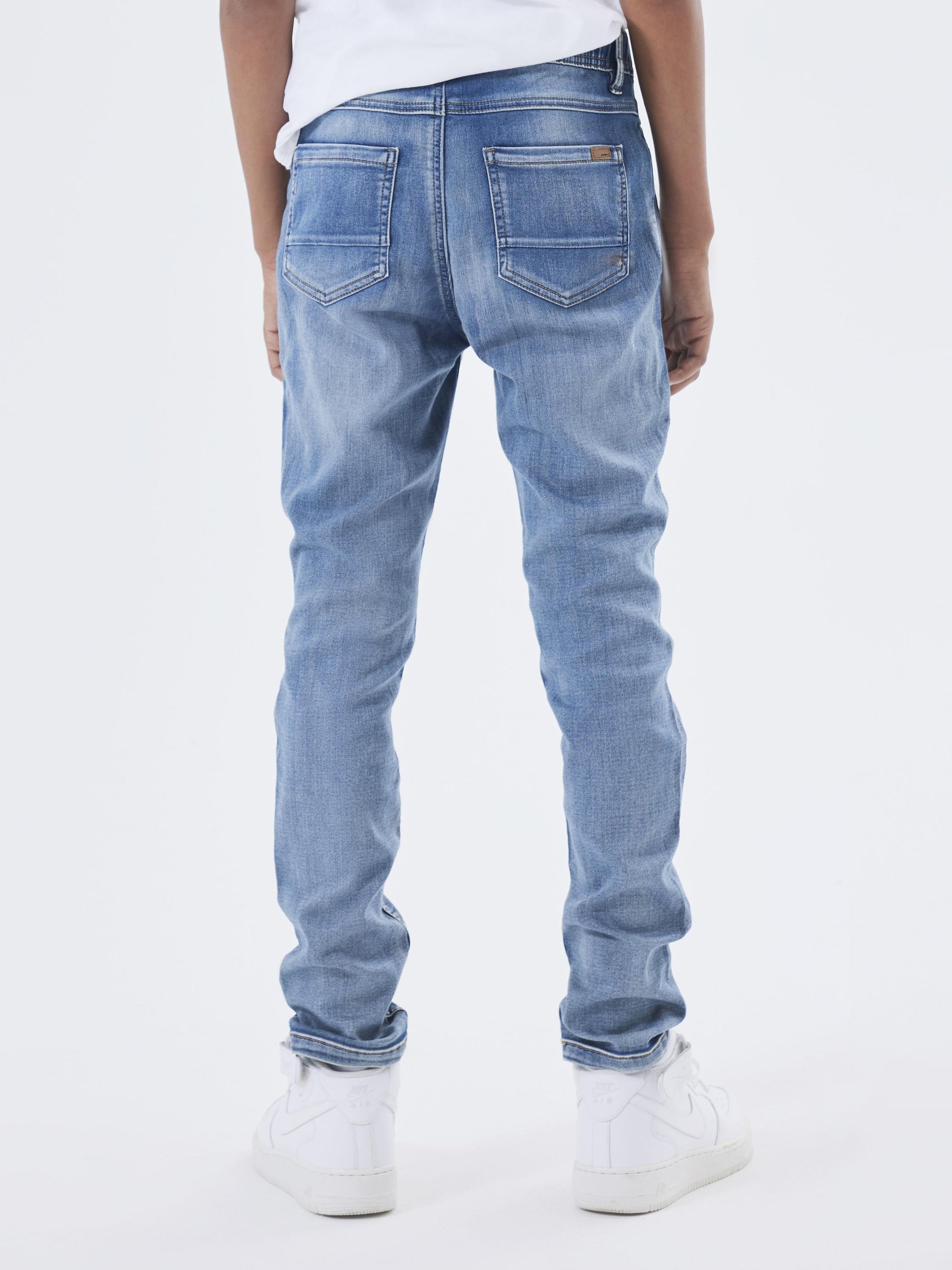 Name it NKMROBIN - Rovné džínsy - svetlomodrý denim