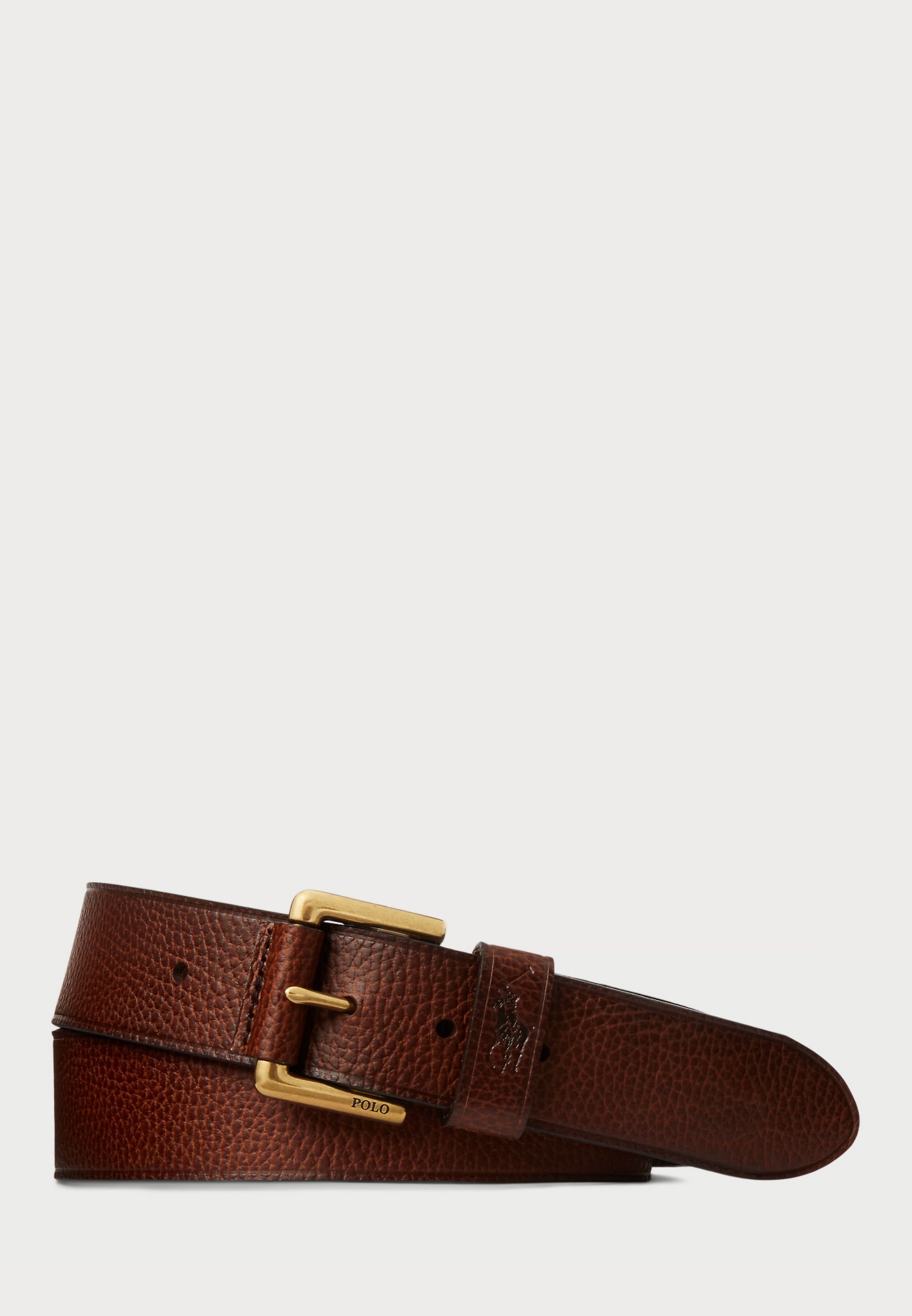 Polo Ralph Lauren KEEP BELT MEDIUM GESP - Riem - bruin