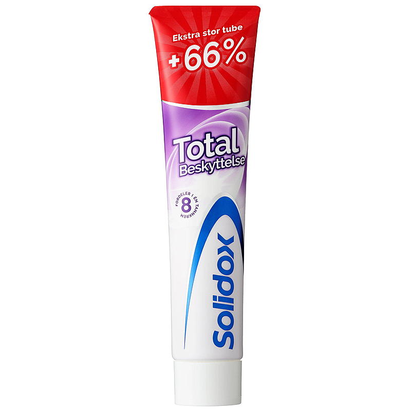 Solidox Tandkräm 125 ml Totalt skydd Solidox