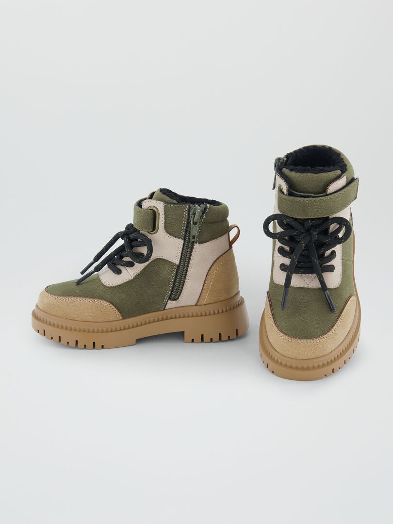 Botas estilo trekking - Cáqui
