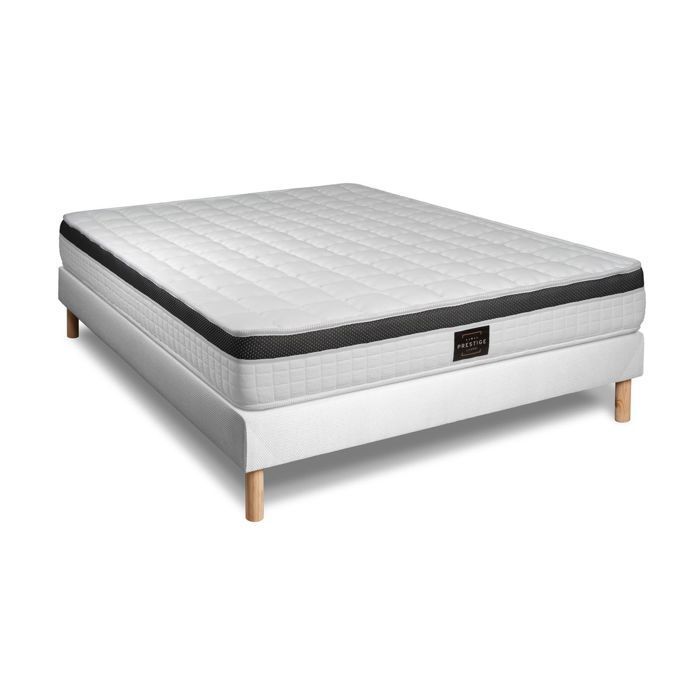 Colchón superior de 140x200 mm con espuma viscoelástica y 3 zonas.
