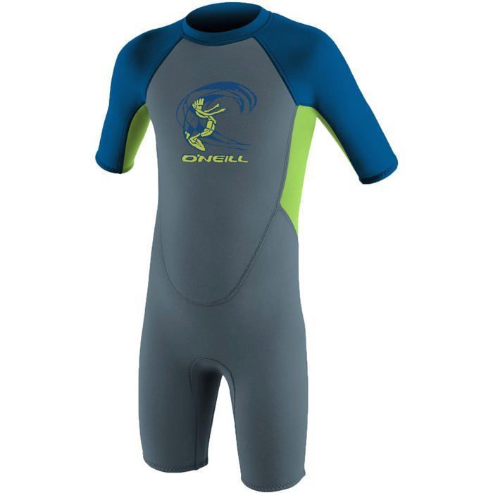 O'Neill TRAJE DE NEOPRENO TODDLER BOYS REACTOR- MM BACK ZIP S/S SPRING child MULTICOLOR