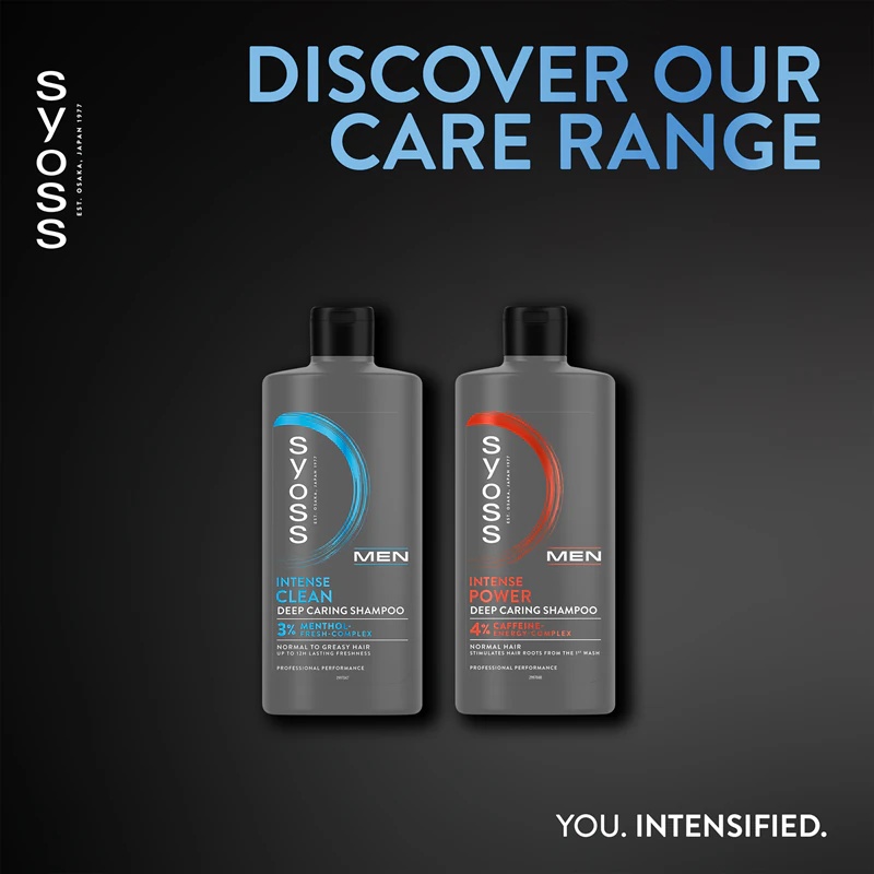 Syoss Men Intense Clean šampon za normalne in mastne lase