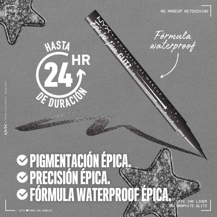Vodoodporno črtalo za oči Epic Ink Črtala za oči in svinčniki za oči