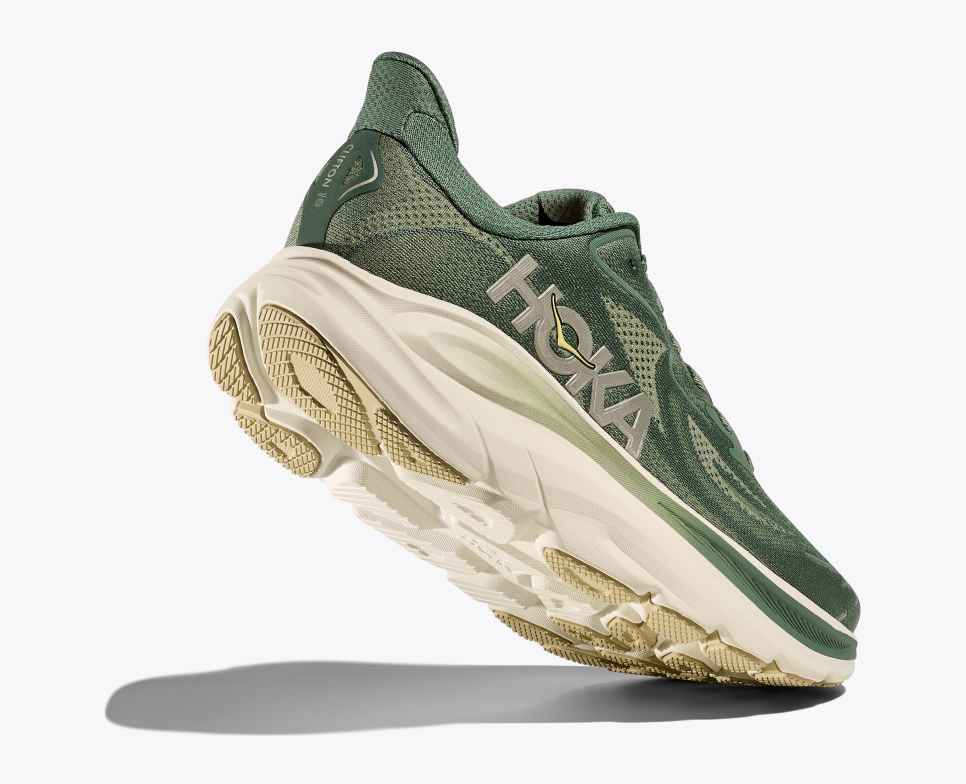 HOKA Sal de samambaia/trufa Clifton 10