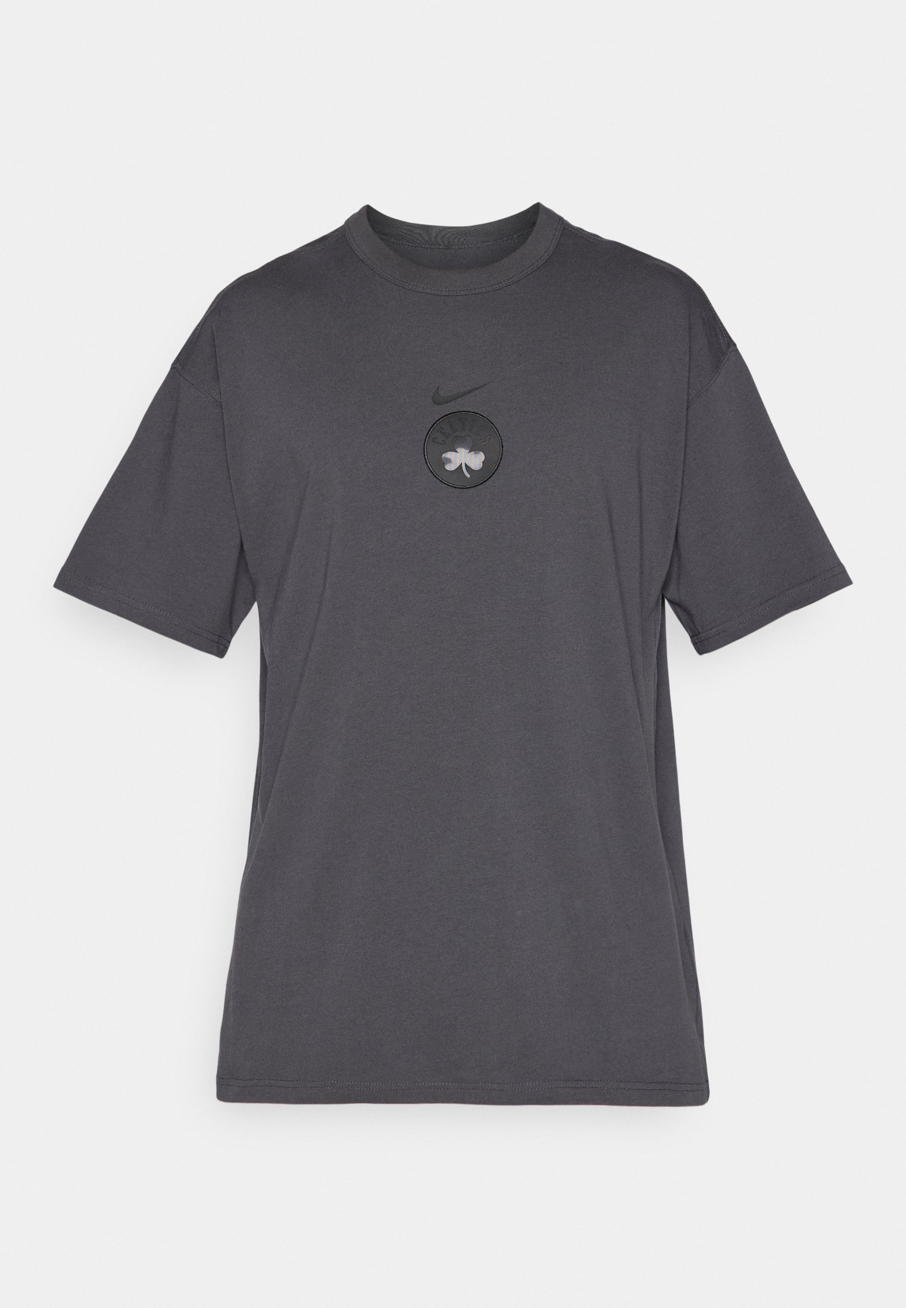 Nike Performance BOSTON CELTICS T-shirt - T-shirt met print - rookgrijs