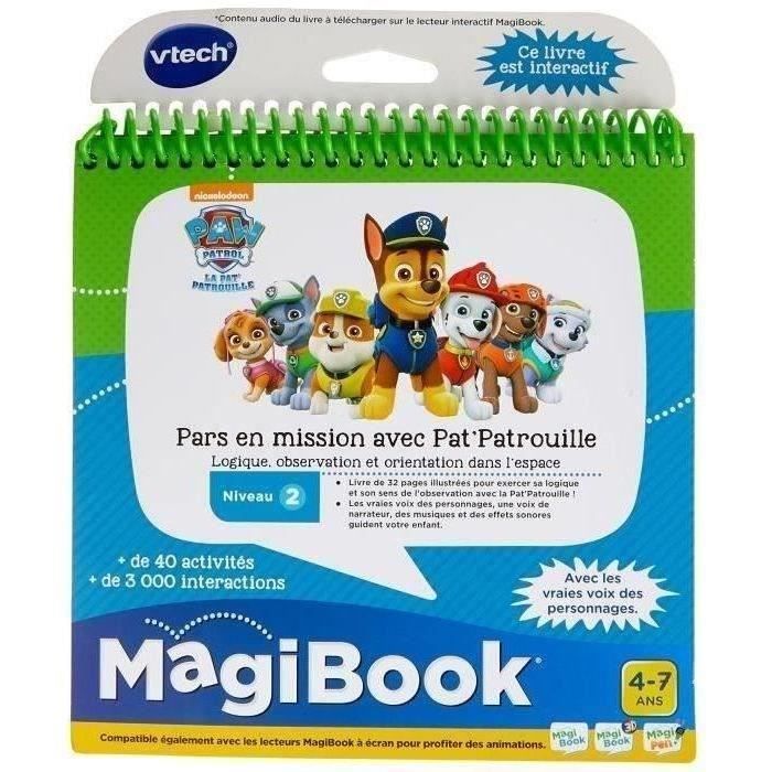 Libro interattivo Magibook - VTECH - Paw Patrol - Livello 2 - 32 pagine illustrate
