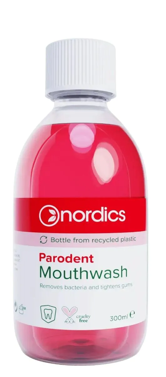 Nordics Płyn do płukania Jamy Ustnej Parodent P/Parodontozie