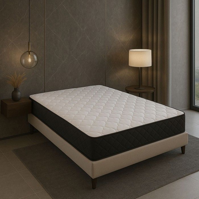 Colchón - GOLDEN NIGHT - Golden Nights - Látex - 200x200 cm - Firme - 5 zonas de confort