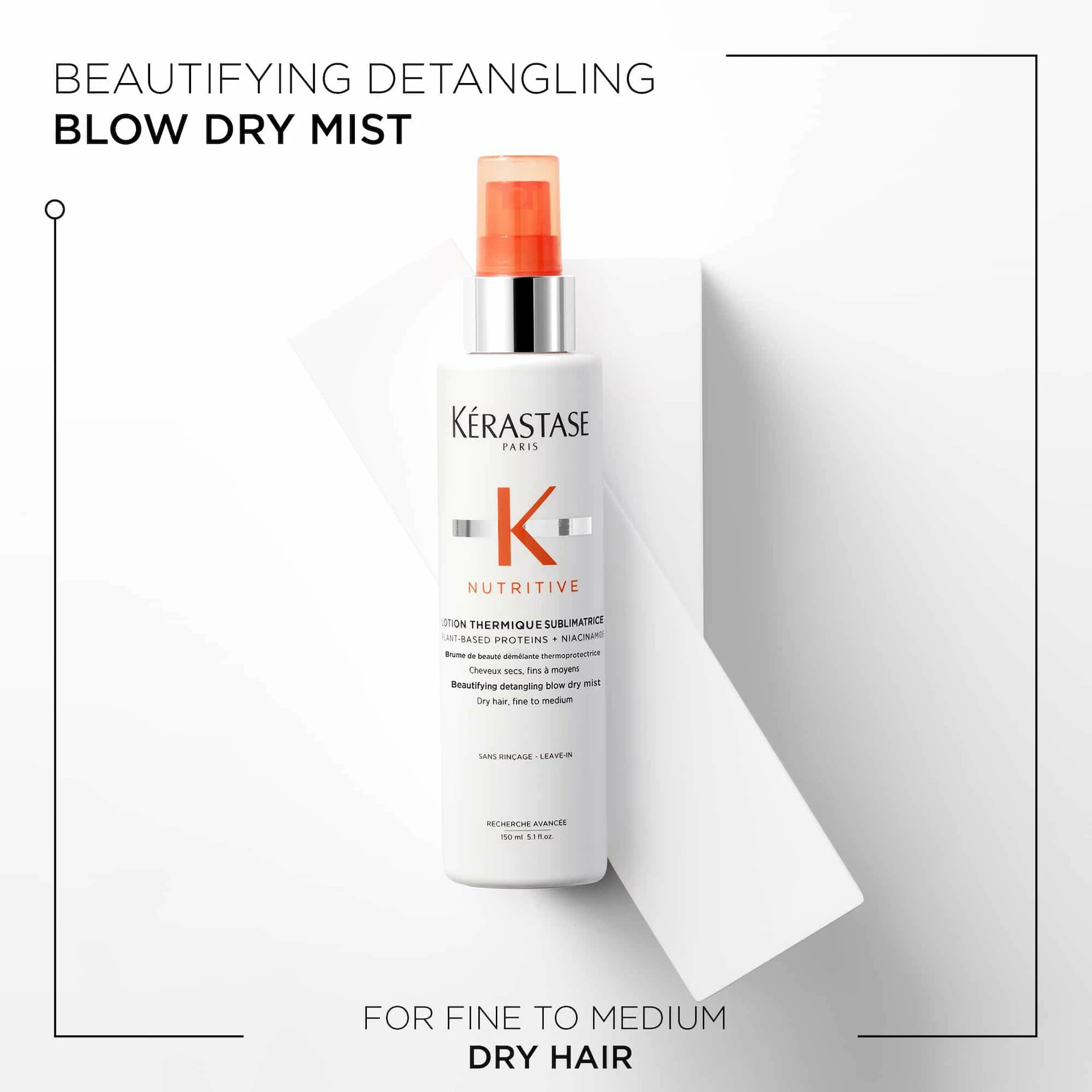Barojošs termiskais matu žāvēšanas losjons 150 ml - Kérastase
