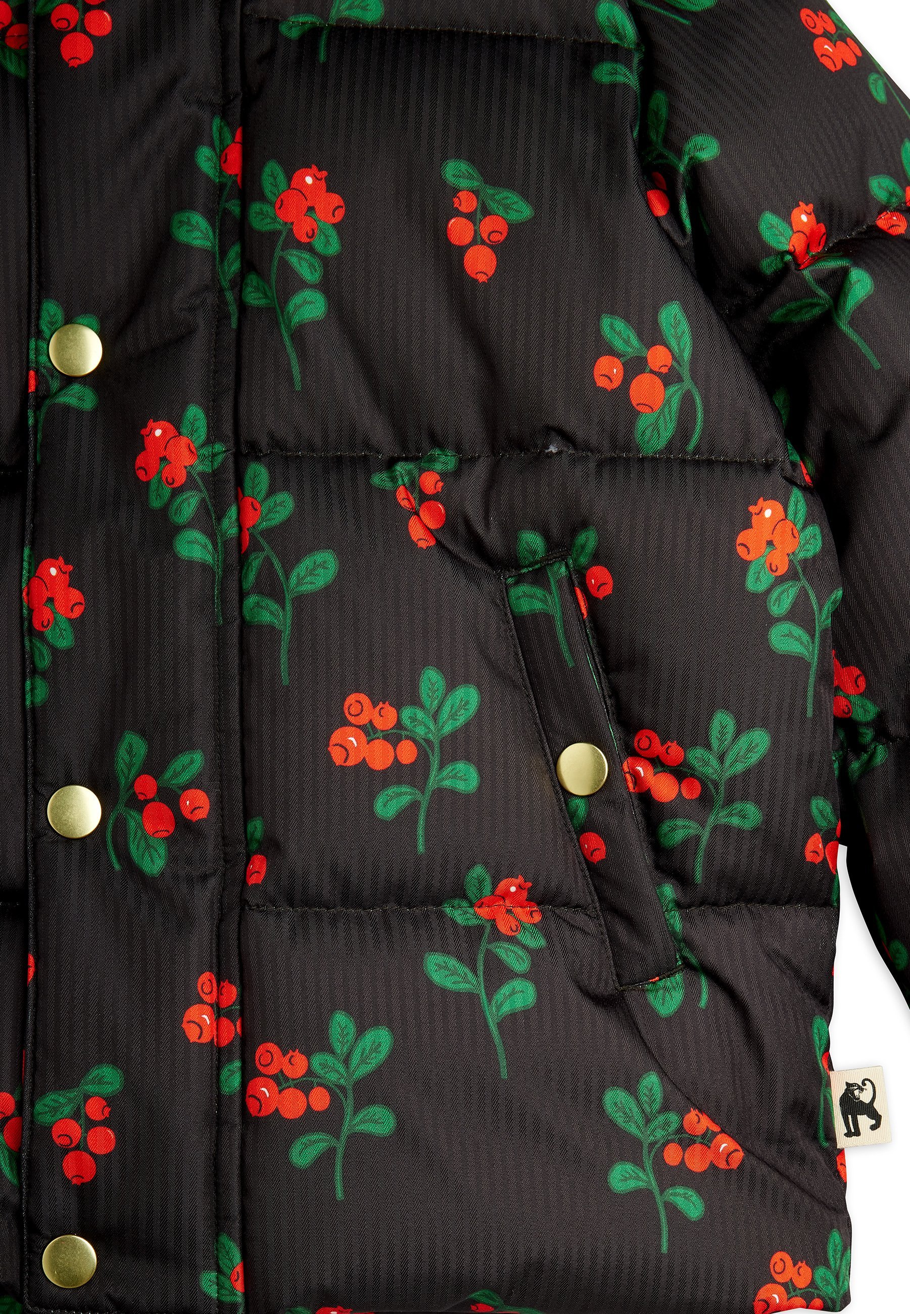 Mini Rodini LINGONBERRIES Kapuzenjacke Unisex - Winterjacke - schwarz